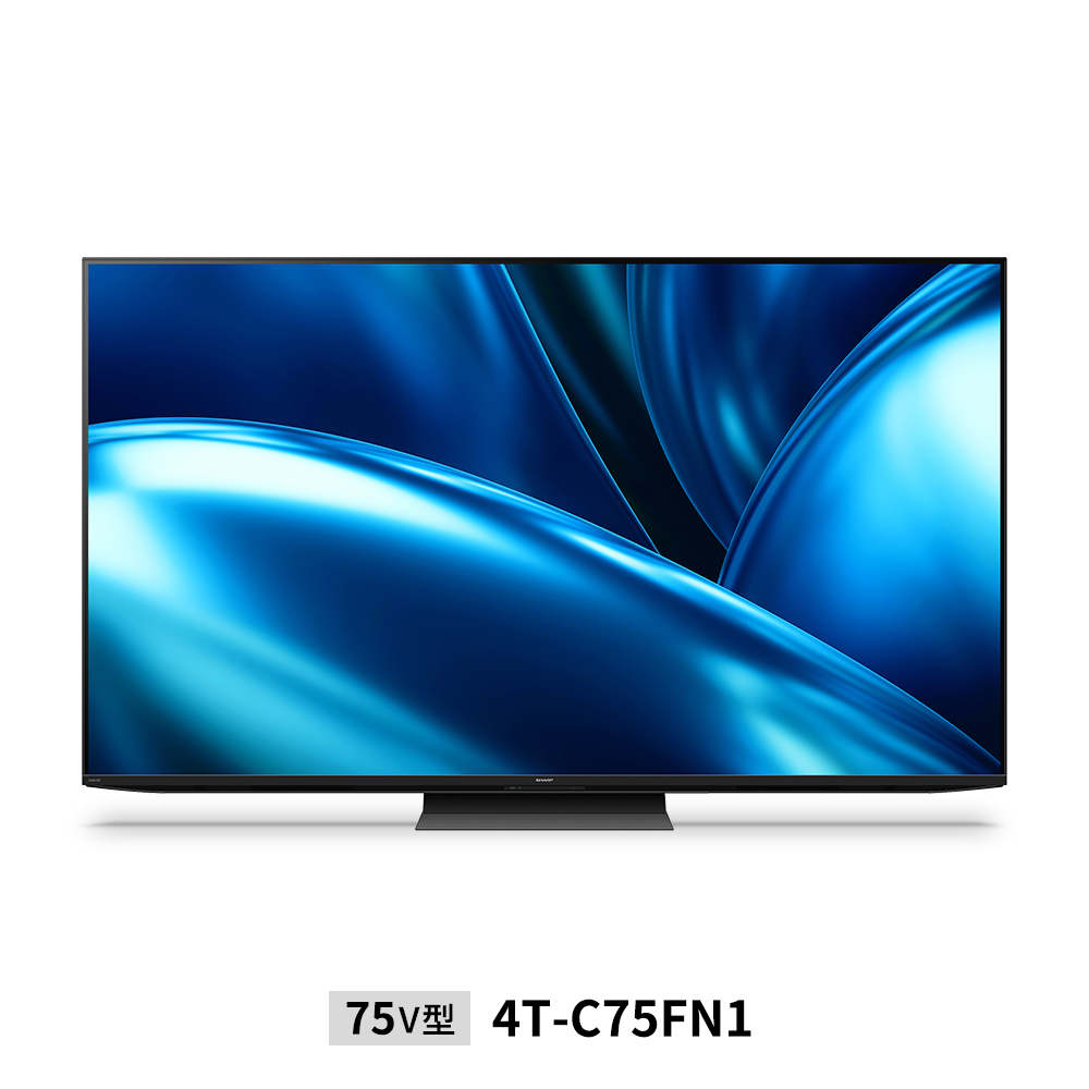 4K液晶テレビ:4T-C75FN1:正面