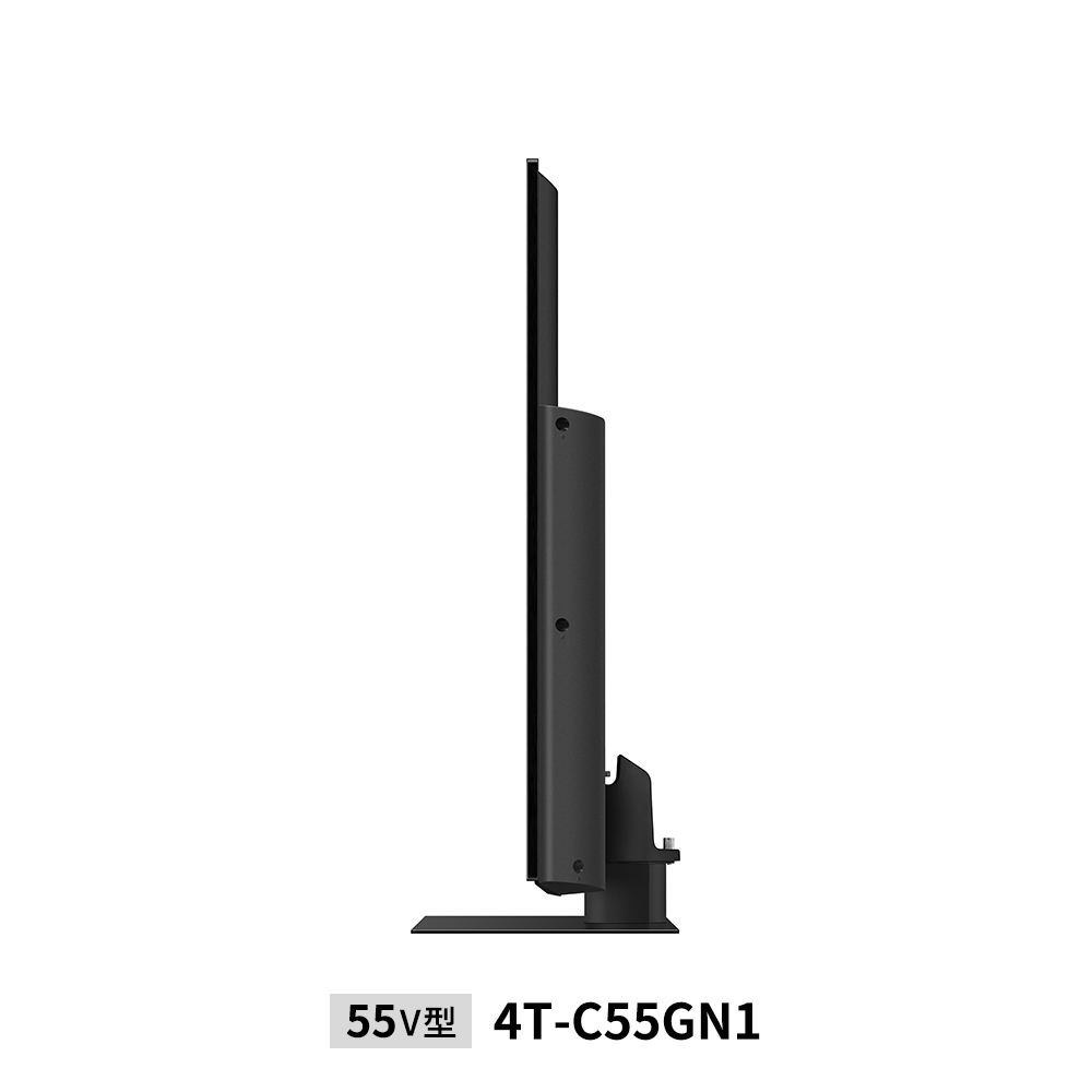 4K液晶テレビ:55V型4T-C55GN1:側面