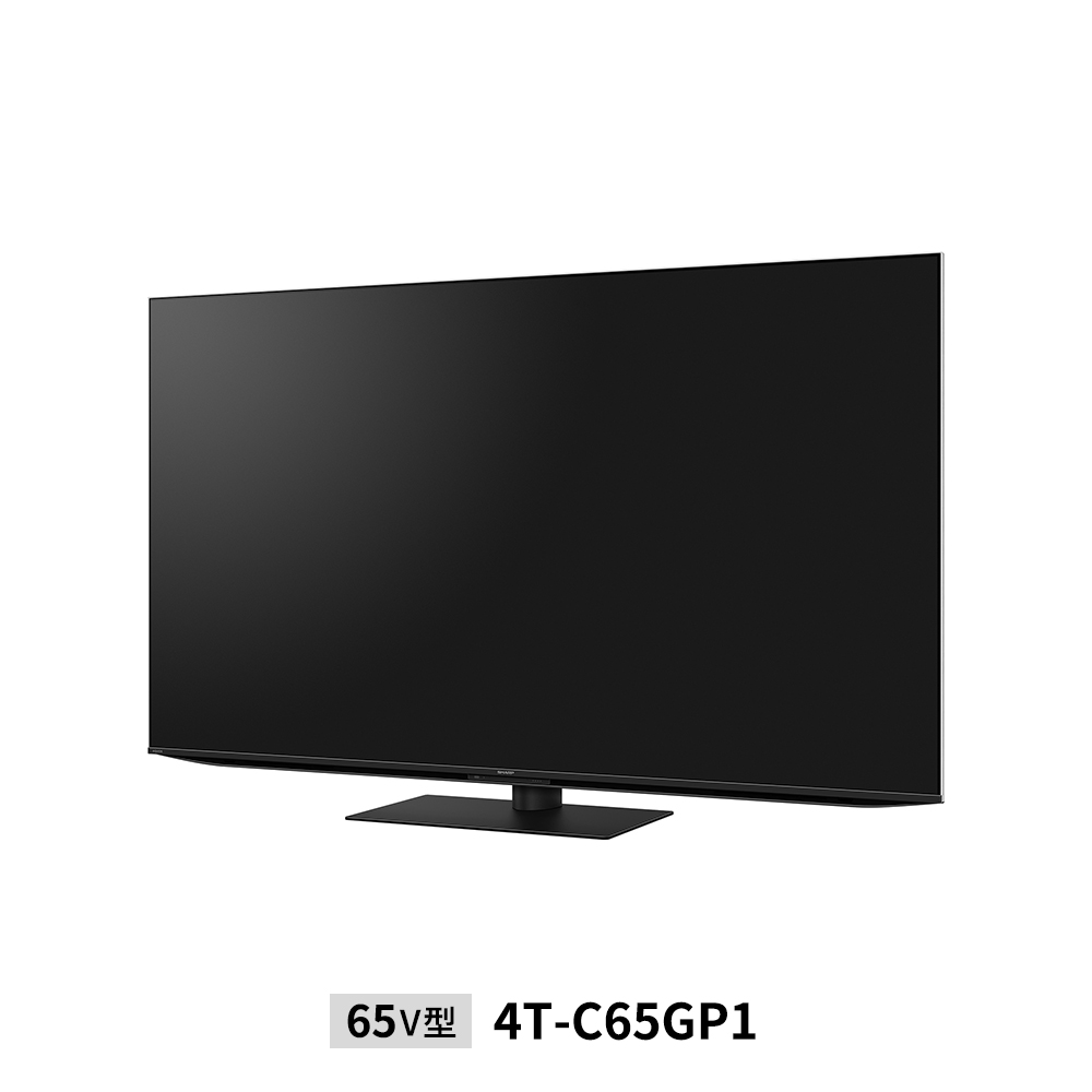 mini LED/量子ドットテレビ:60V型4T-C65GP1:左振り