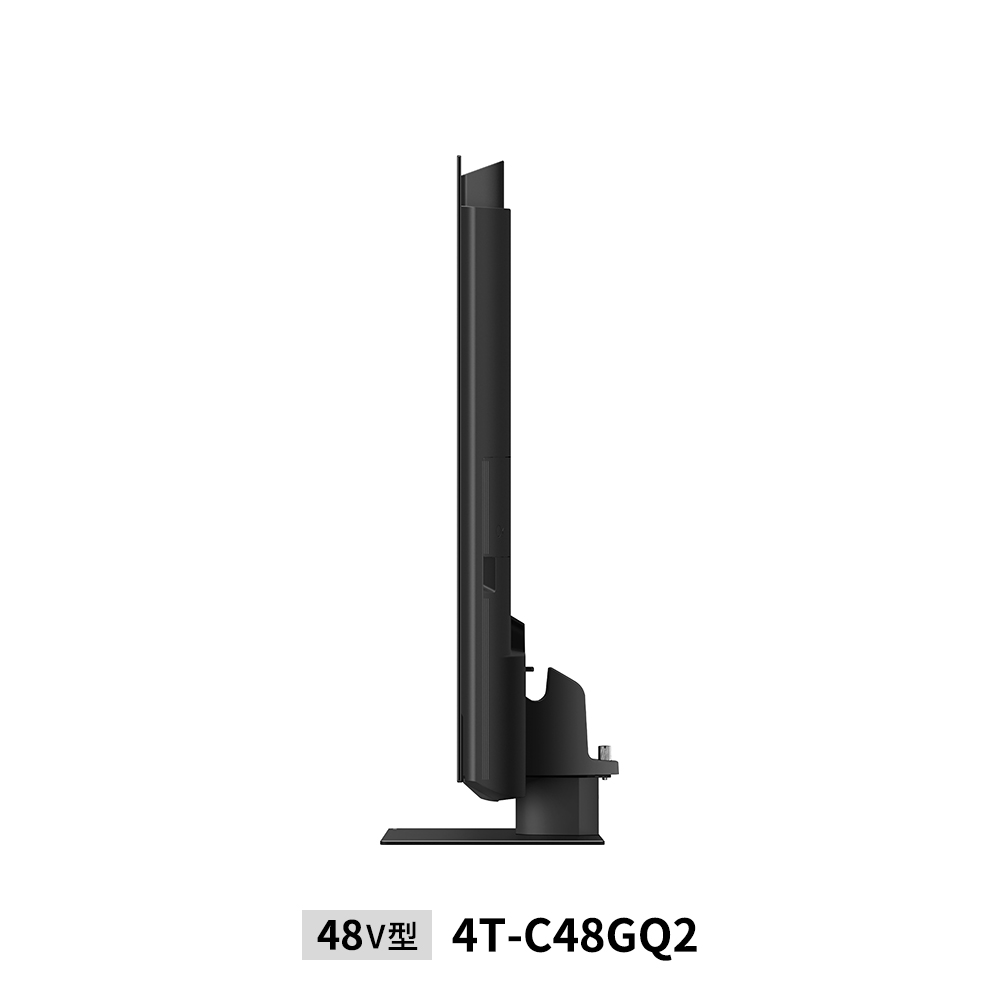 4K有機ELテレビ:48V型4T-C48GQ2:側面