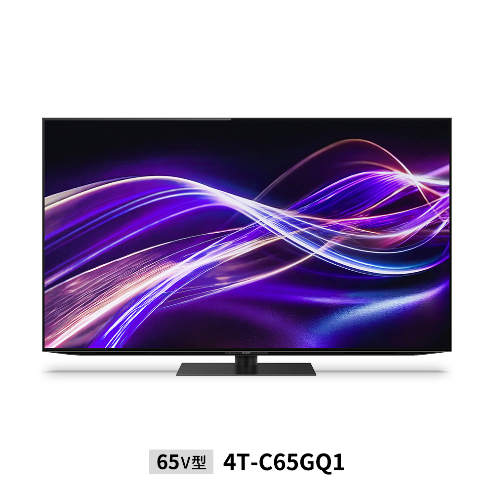 4K有機ELテレビ:65V型4T-C65GQ1:正面