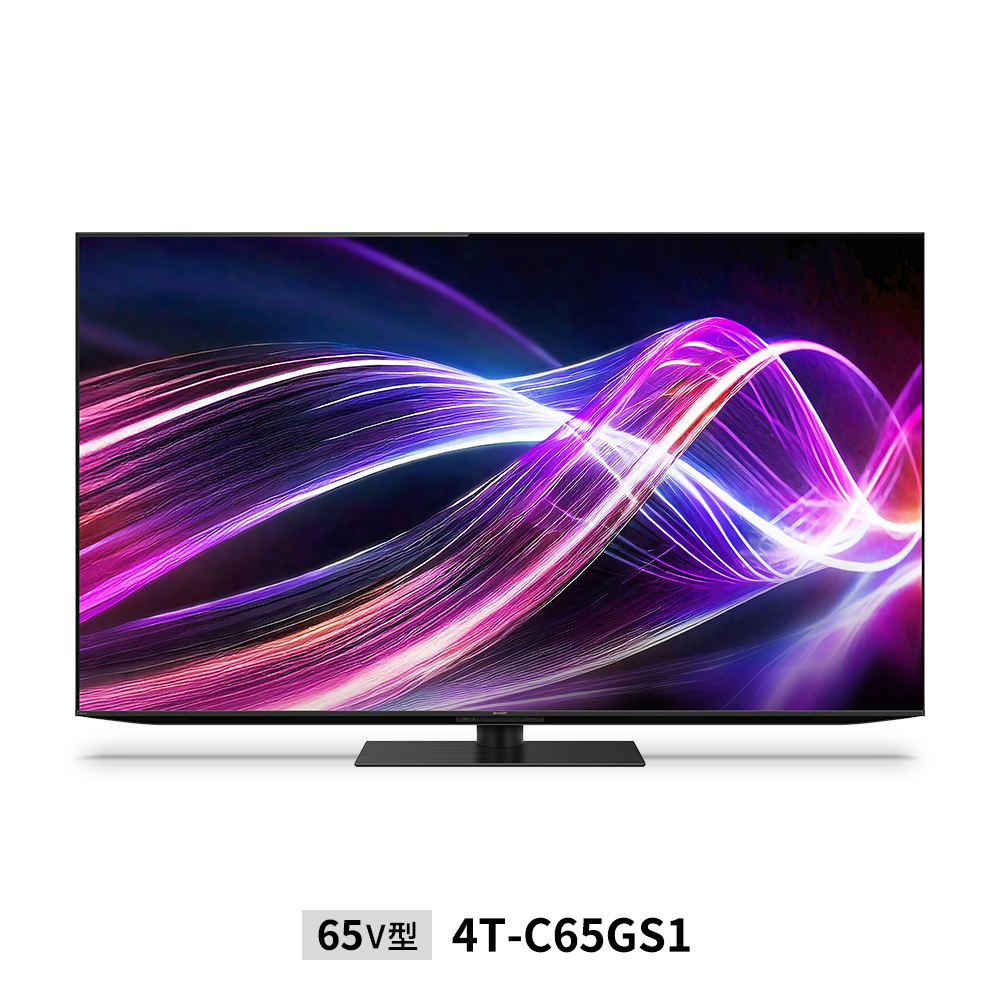 4K有機ELテレビ:65V型4T-C65GS1:正面