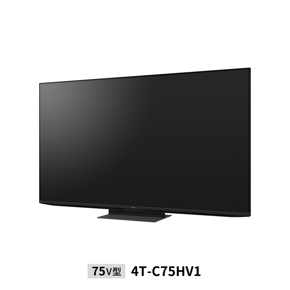 mini LEDテレビ:75V型4T-C75HV1:左振り