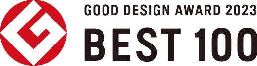 GOOD DESIGN AWARD 2023 BEST100のロゴ