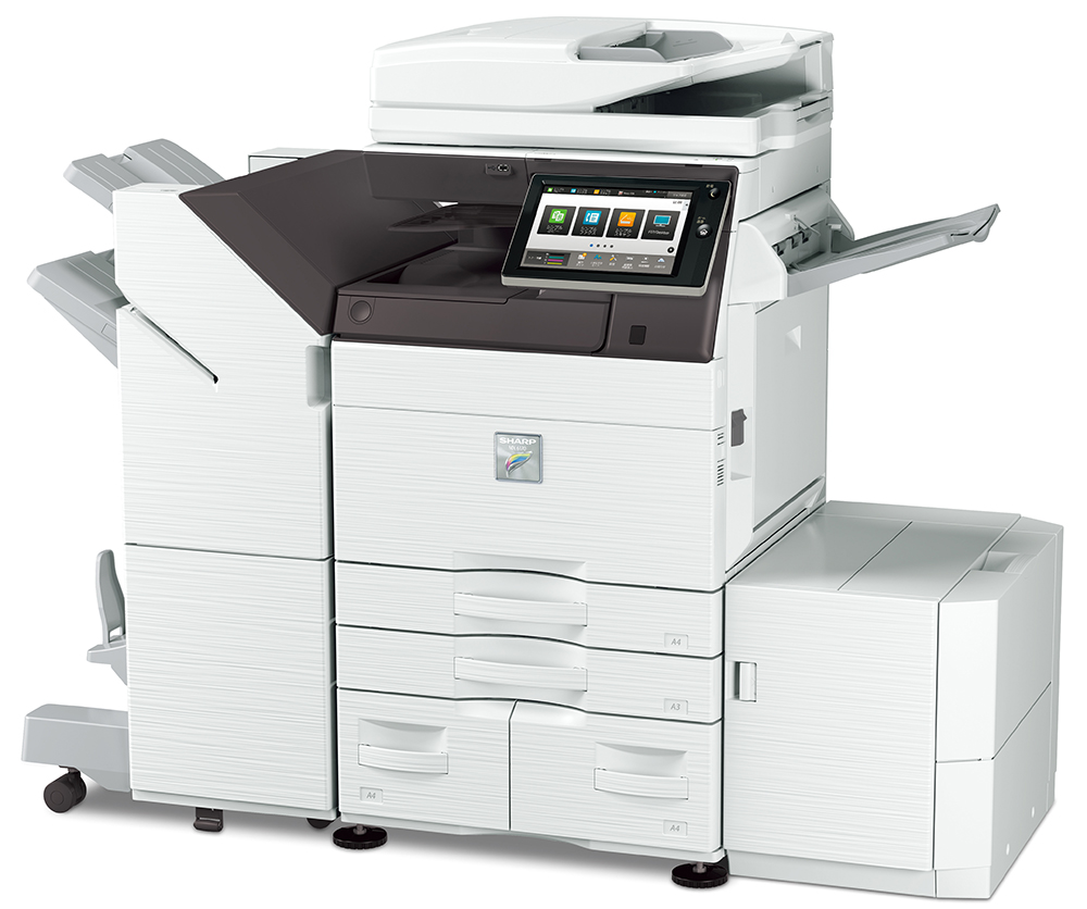 9/20まで期間限定出品　複合機【SHARP MX-6170】 オプション・外観｜デジタルフルカラー複合機 MX-6170FN / MX-5170FN