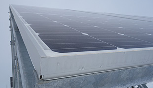 イメージ画像：段差を最小化してさらに雪が積もりにくい“積雪地域用モジュール”を採用