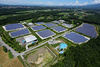 シャープ信州富士見高原太陽光発電所(長野県諏訪郡富士見町)