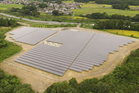 シャープいなべ丹生川太陽光発電所(三重県いなべ市)