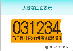 大きな画面表示
