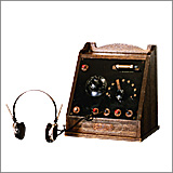 1925年　国産第1号鉱石ラジオ