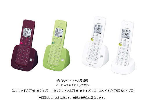 デジタルコードレス電話機