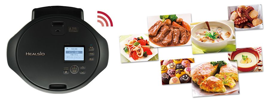 ホットクックとさまざまなお料理写真