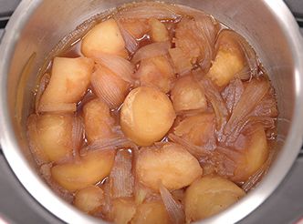 かきまぜありホットクック調理写真