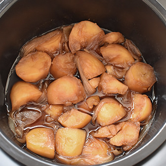 かきまぜありの調理写真