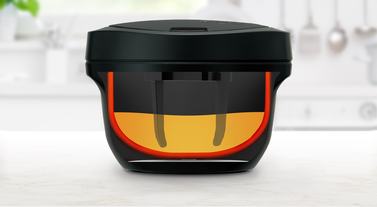 ちょどいい仕上がりまで、自動調整