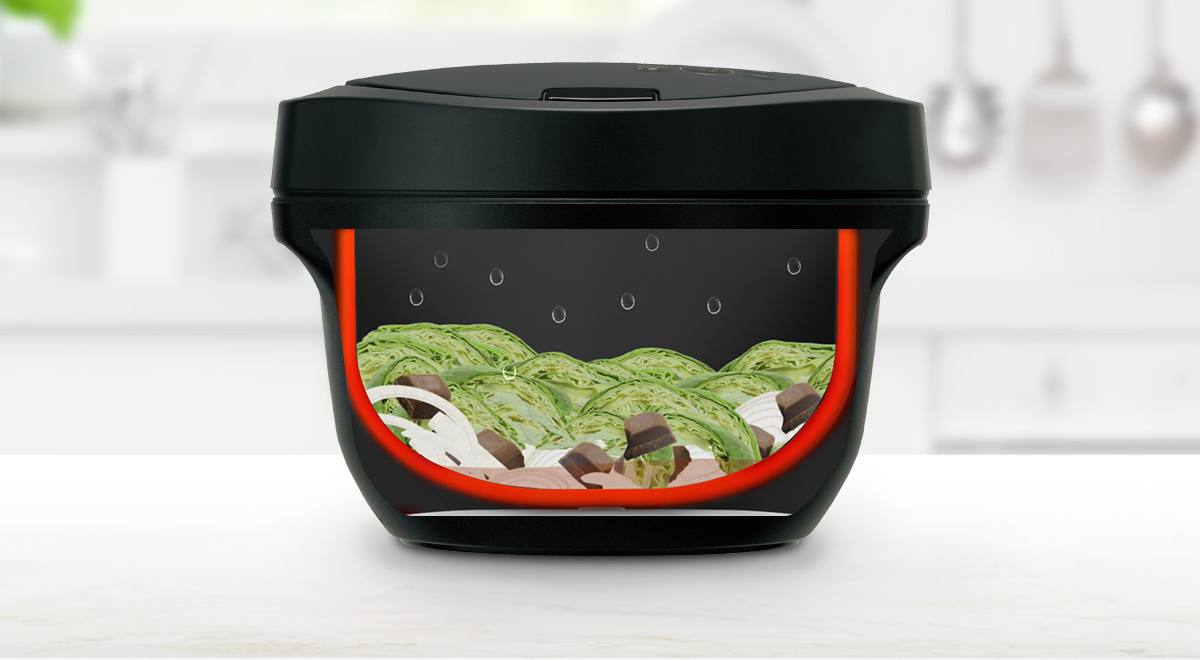 食材の水分を鍋へ戻すから