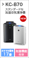 スタンダードな加湿空気清浄機 KC-B70
