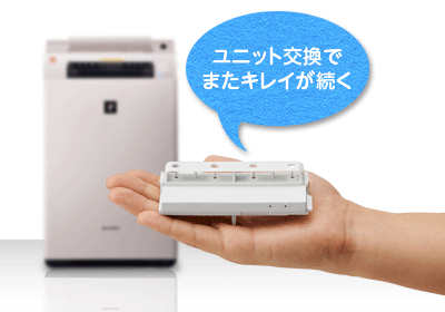 写真：イオン発生ユニット イメージ