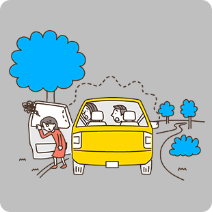 空気のお悩み05イラスト