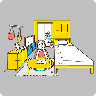 空気のお悩み07イラスト