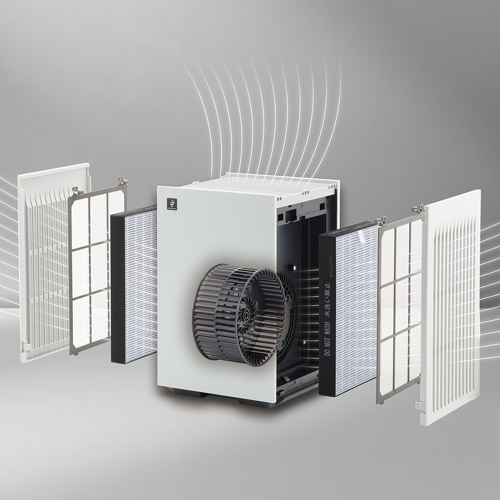 内部フィルター構造のイメージ