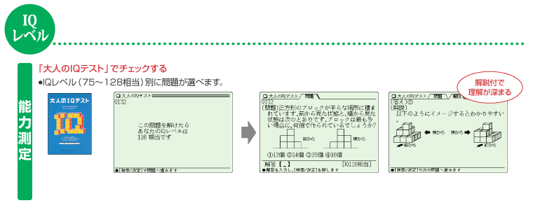 �u��l��IQ�e�X�g�v�Ń`�F�b�N����