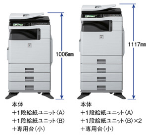 大量枚数の出力が多い場合