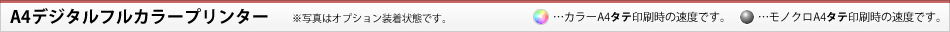 A4デジタルフルカラープリンター