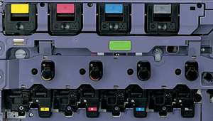 フルカラー毎分27枚※ / モノクロ毎分27枚※の高速コピー タンデムエンジン搭載