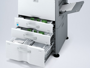 大容量給紙デスク（MX-DE20）┃最大給紙容量3,400枚