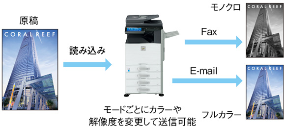 マルチフォーマット┃ワンスキャンで簡単送