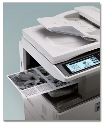 600dpiの高画質により、写真や文字も鮮明に再現。