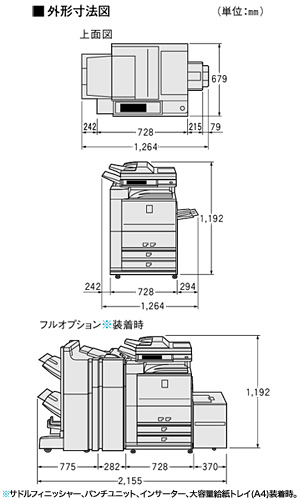 外形寸法図