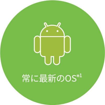 常に最新のOS