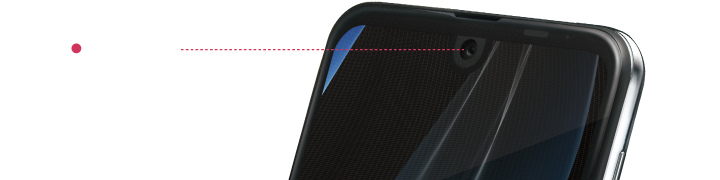 高画質なセルフィーが撮れる！サブカメラ