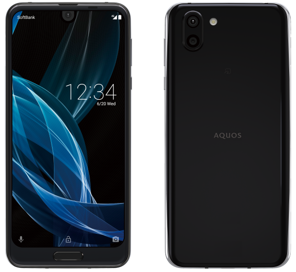 AQUOS R2／プレミアムブラック