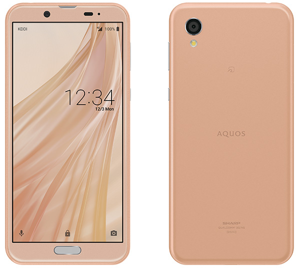 AQUOS sense2／Pink Gold