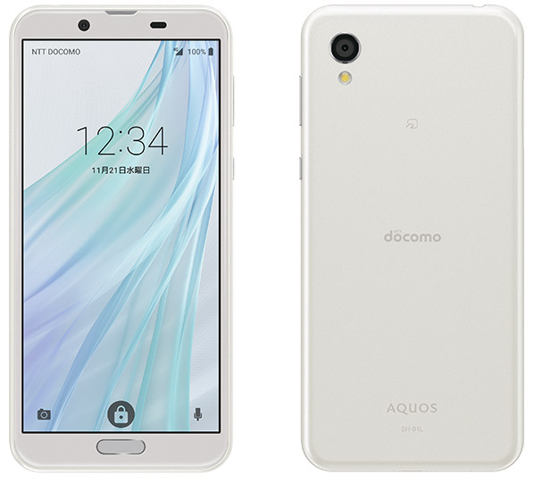 AQUOS sense2 SH-01L／Silky White
