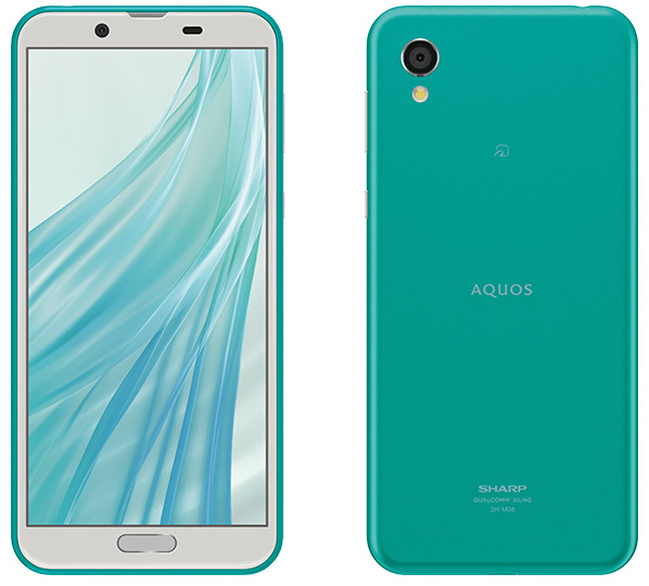 AQUOS sense2 SH-M08／ターコイズグリーン