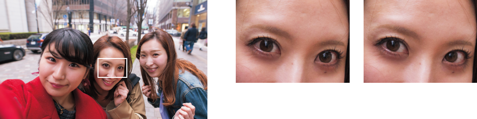 アイキャッチセルフィー ON／OFF