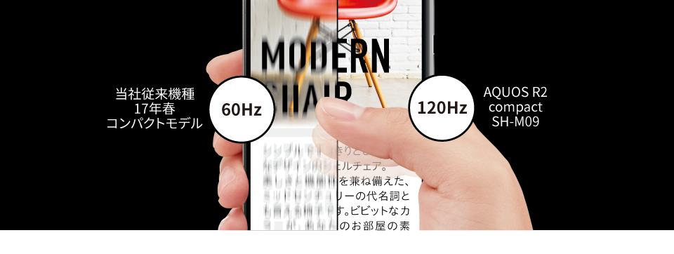 画面スクロールイメージ