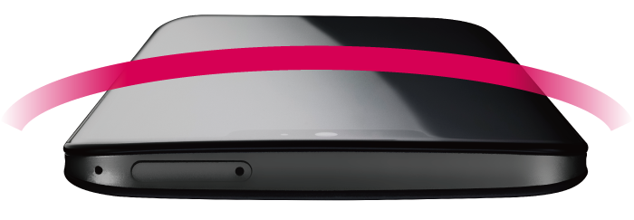 独自のラウンドフォルム