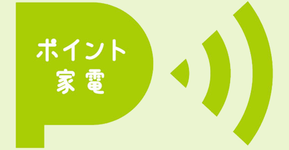 ポイント家電