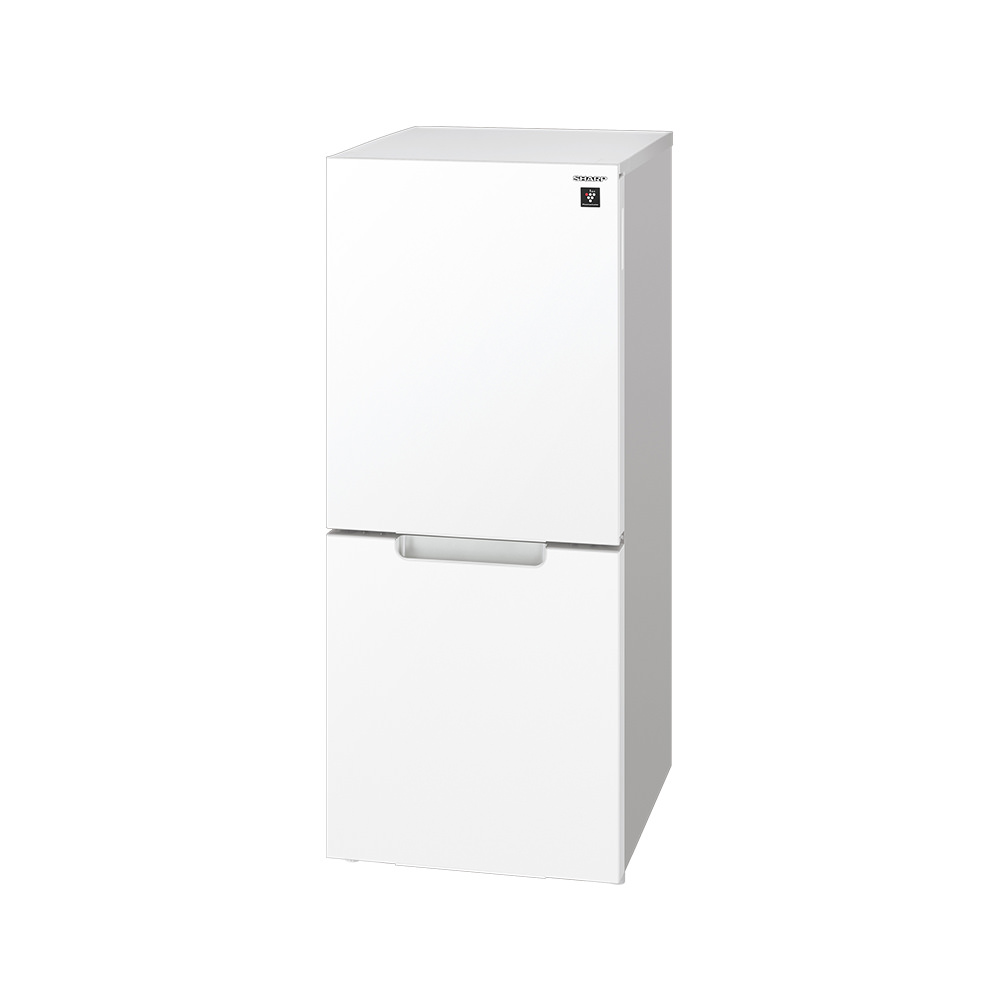 冷蔵庫:SJ-GD15K-W:斜め