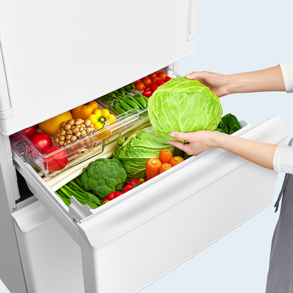 冷蔵庫:SJ-PW37K:野菜室
