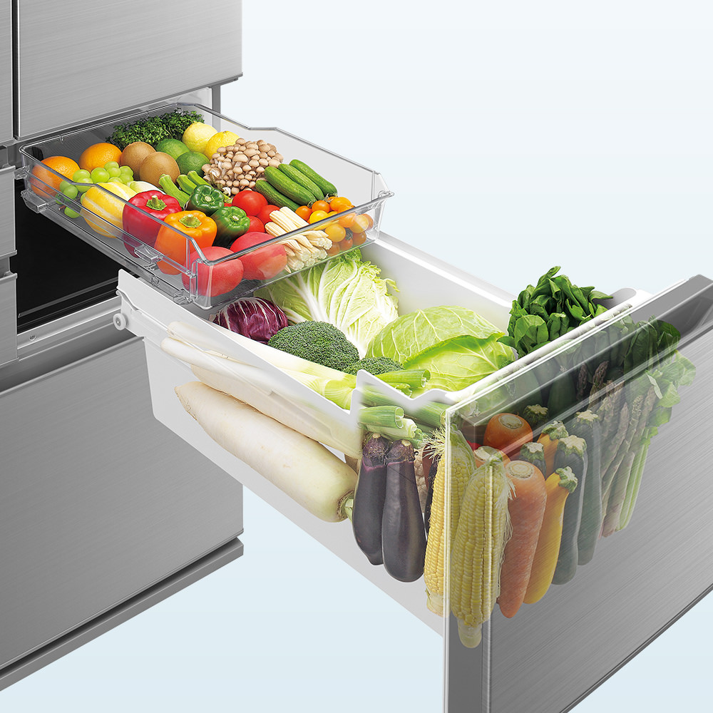 冷蔵庫:SJ-X500M-S:野菜室