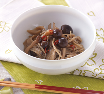 写真：きのこの佃煮