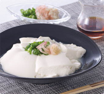 写真：手作り豆腐