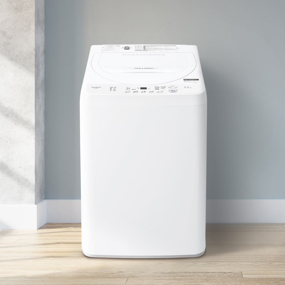 ドラム式洗濯乾燥機 ES-GE5J：-S（シルバー系）