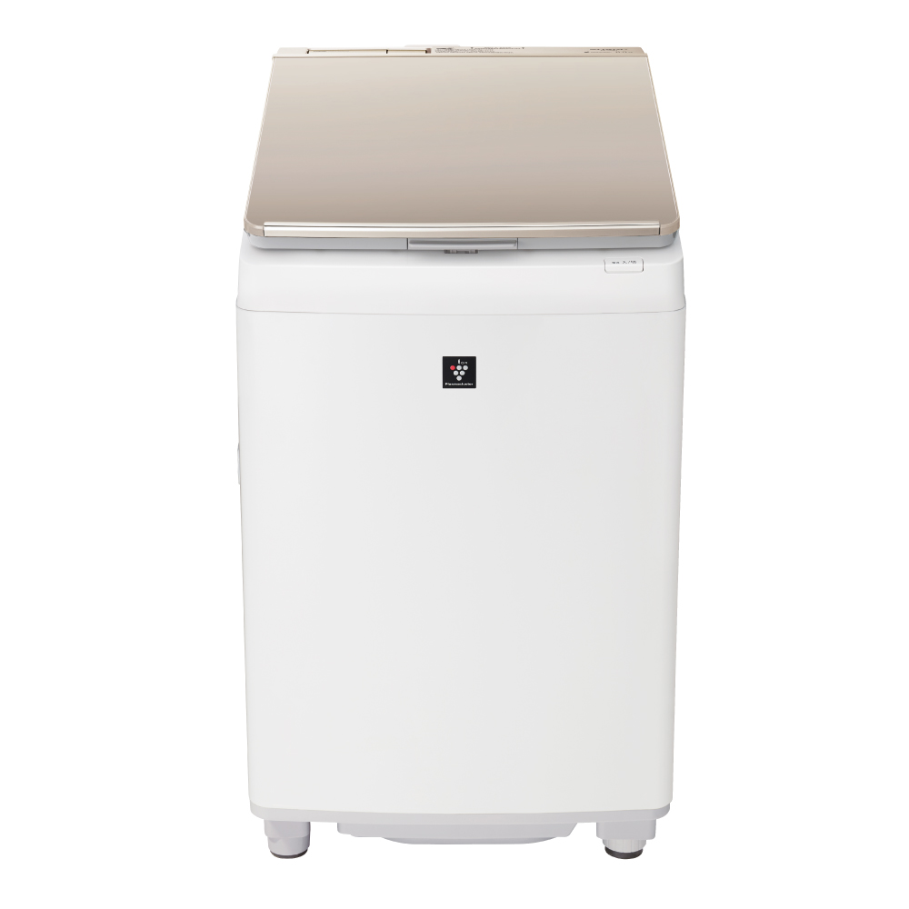 タテ型洗濯乾燥機:ES-PW8H:正面